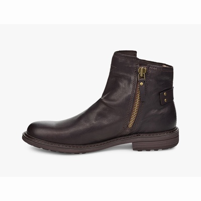 Botas UGG Morrison Pull-On Homem Marrom | PT-MWJHZ